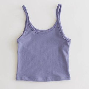 ARQ CROP TANK in PERIWINKLE - SIZE M - EUC